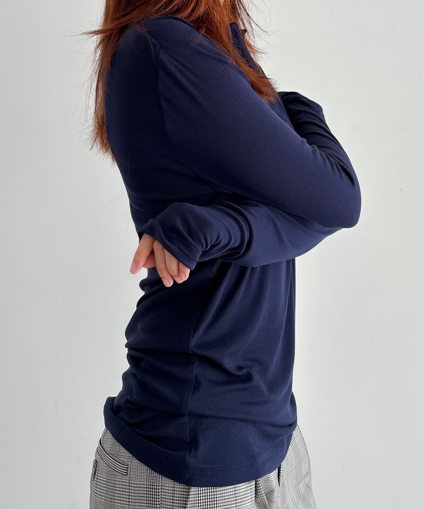 entire studios Ls polo "INK"