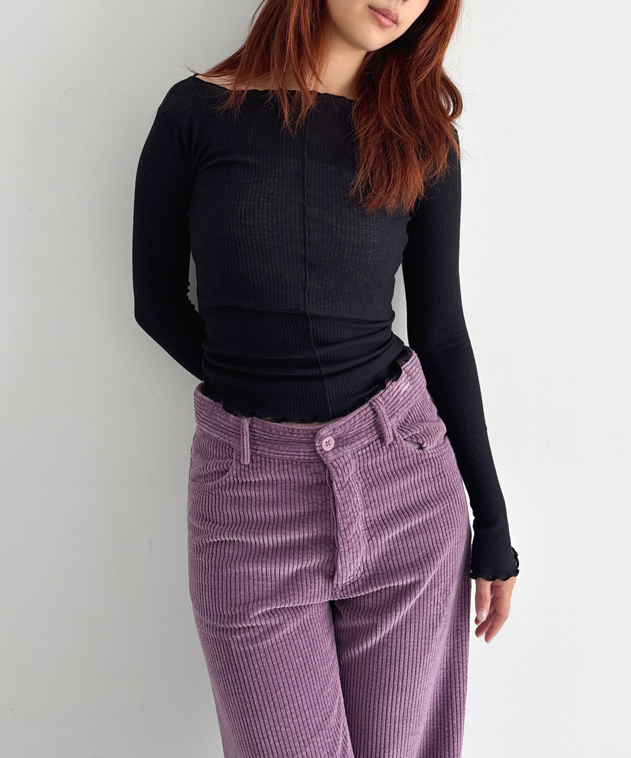 Baserange Pama long sleeve "BLACK"