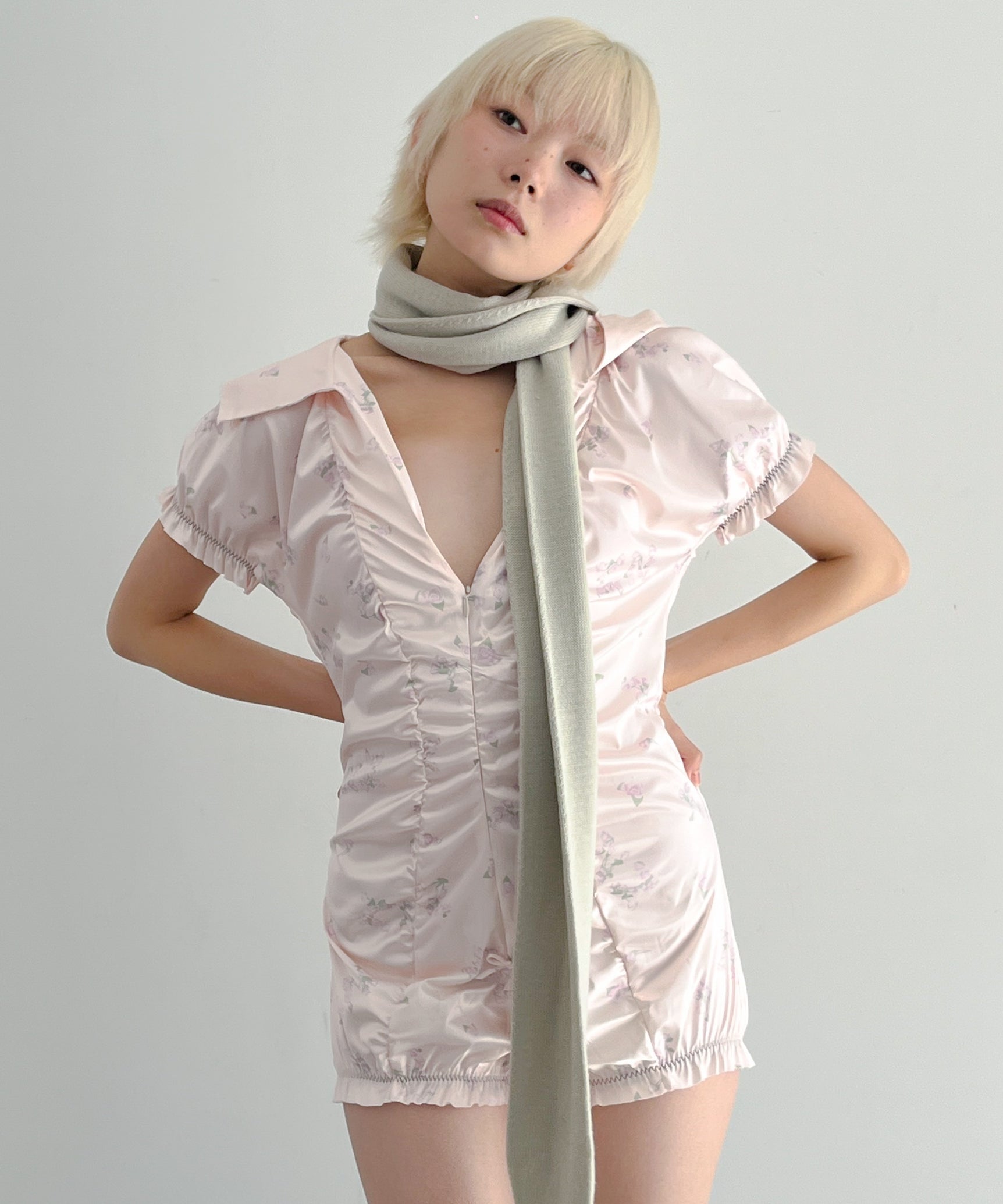 NATASHA ZINKO Floral bloomers "PINK"