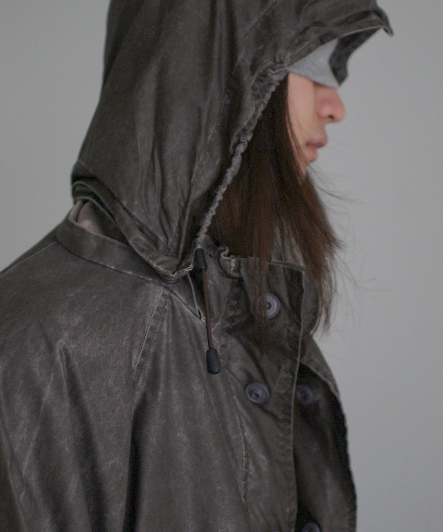 OUR LEGACY Horizon jacket "BROWN WASH OUT NYLON"