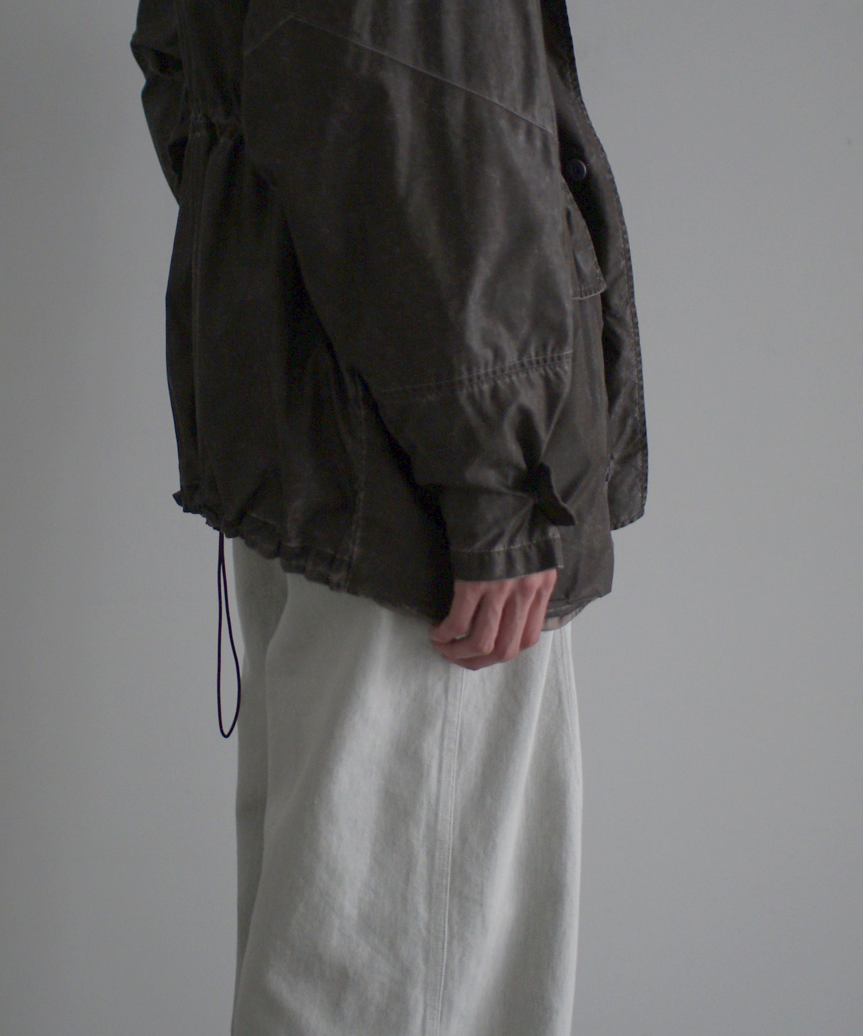 OUR LEGACY Horizon jacket "BROWN WASH OUT NYLON"