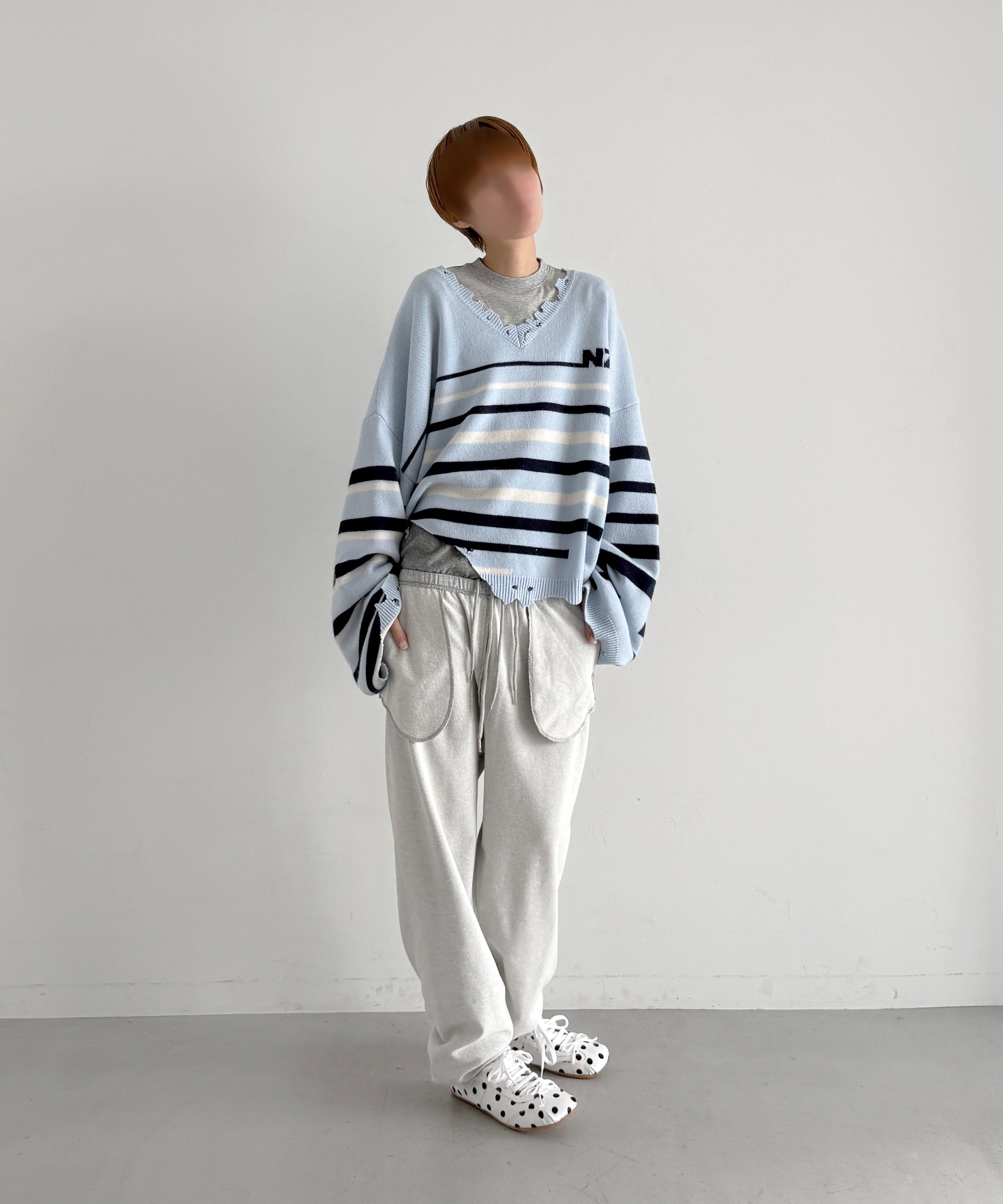 NATASHA ZINKO Knitted jumper "MULTICOLOUR"