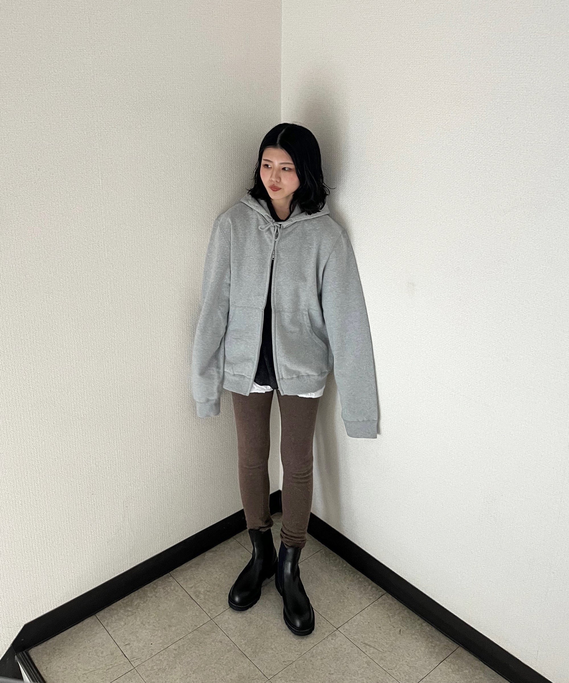 KAIKO Double zip parka "TOP GRAY"