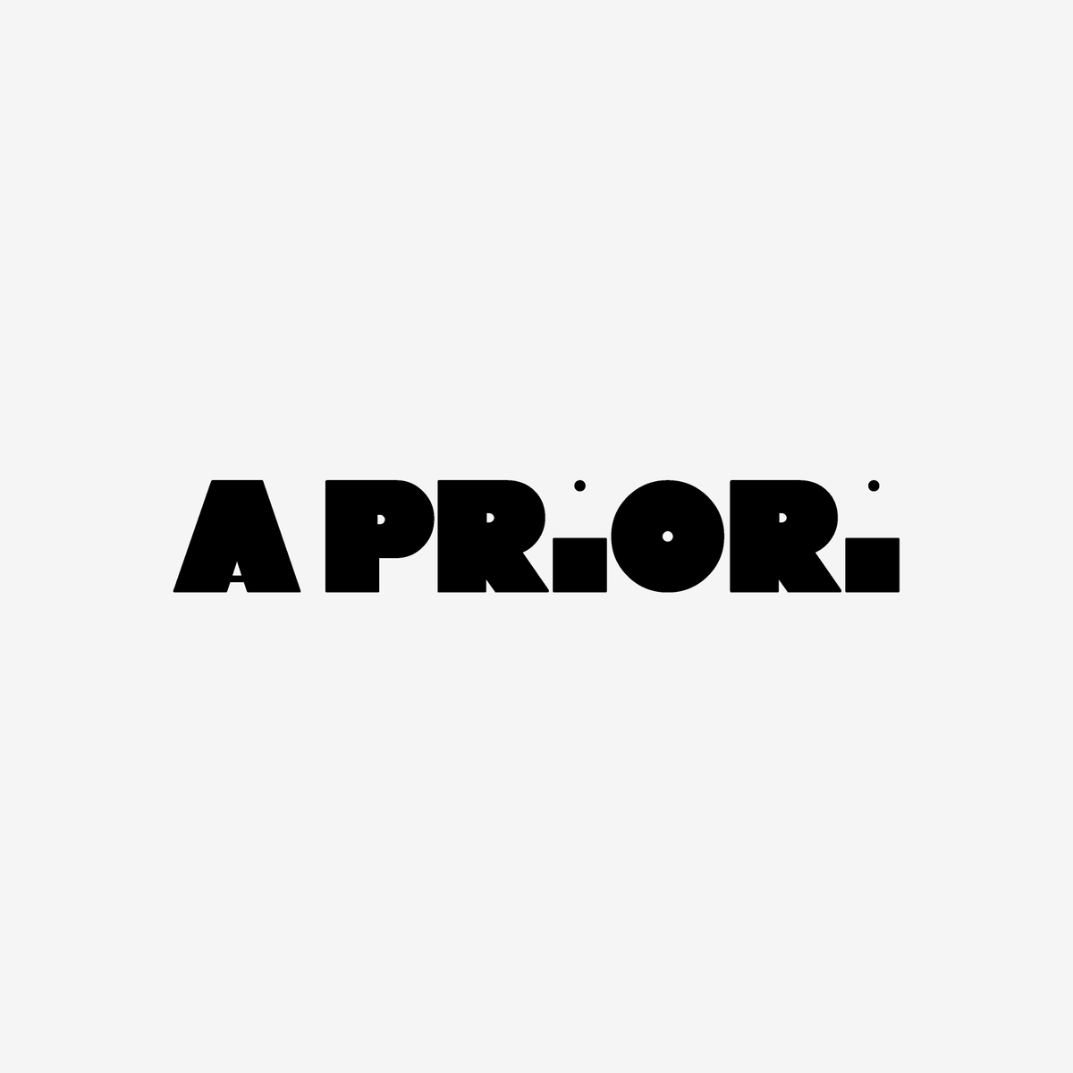 APRIORI【アプリオリ】｜O WEB STORE