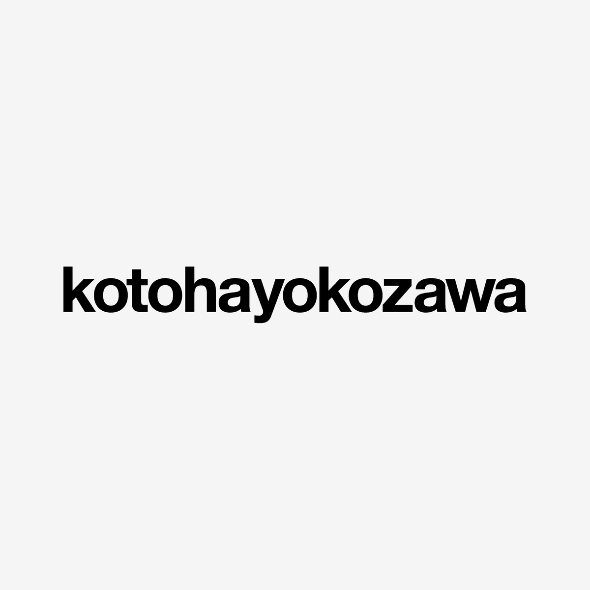 kotohayokozawa【コトハヨコザワ】｜O WEB STORE