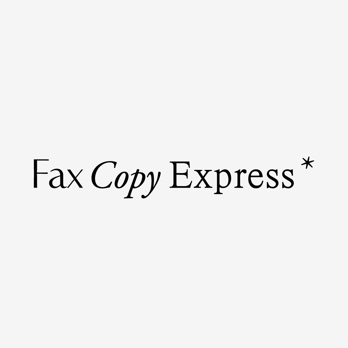 FAX COPY EXPRESS【ファックスコピーエクスプレス】｜O WEB STORE