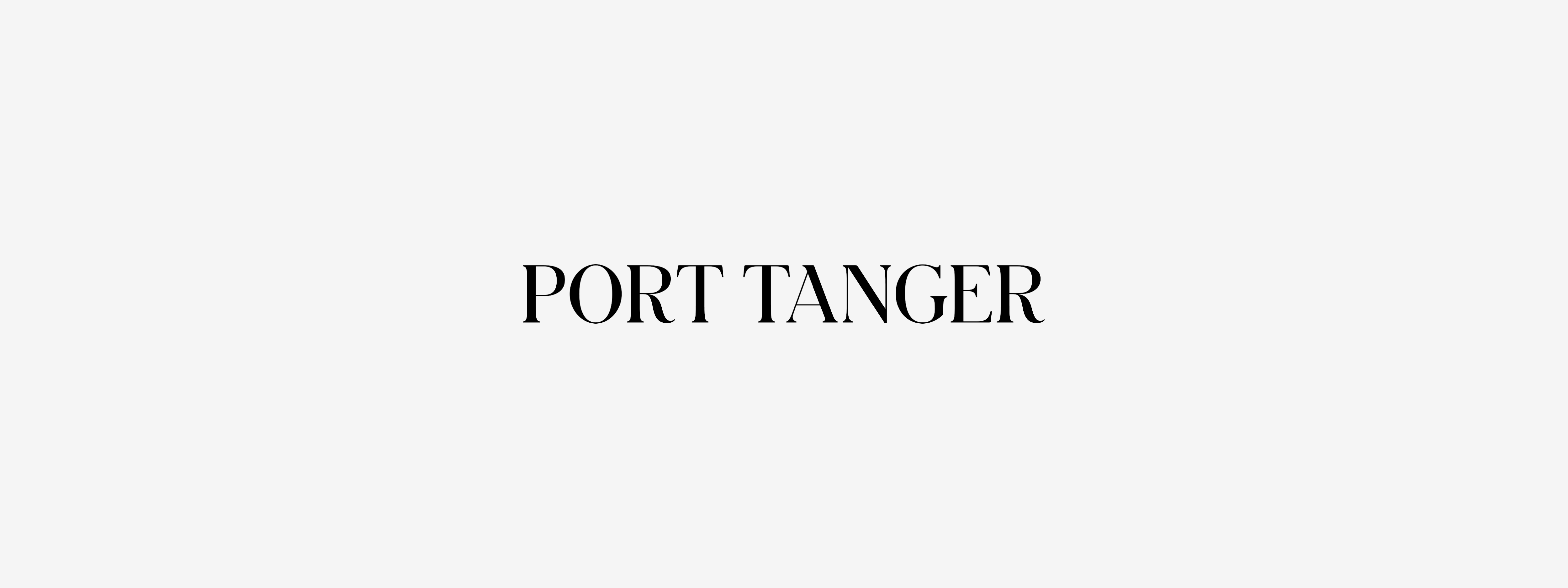 PORT TANGER