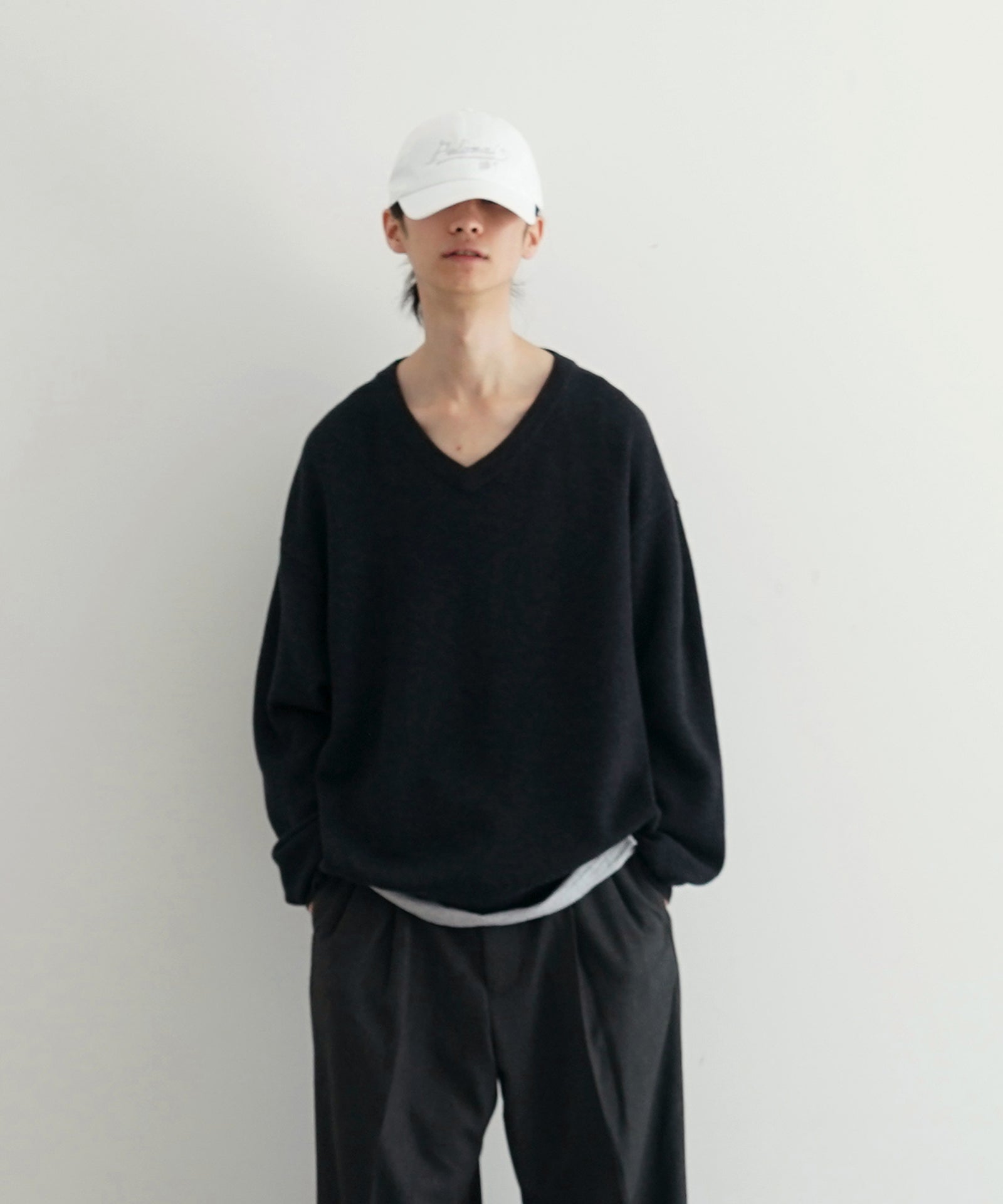 crepuscule V neck p/o "GRAY"