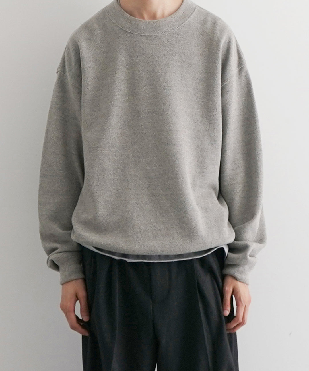 crepuscule【クレプスキュール】Co/wo moss stitch p/o 