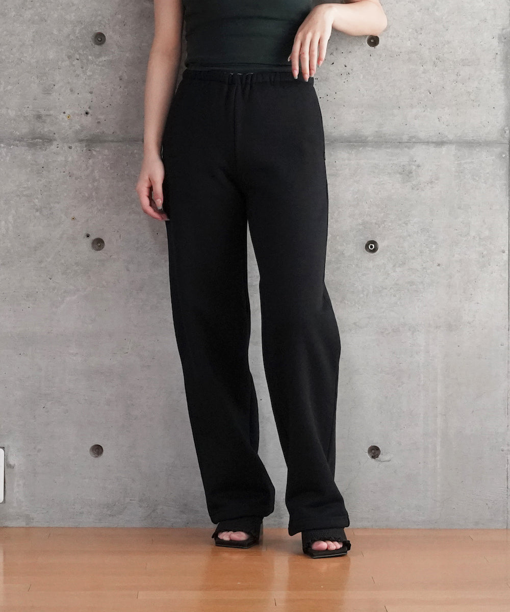 FAX COPY EXPRESS Fleece-lined Sweatpants "BLACK"