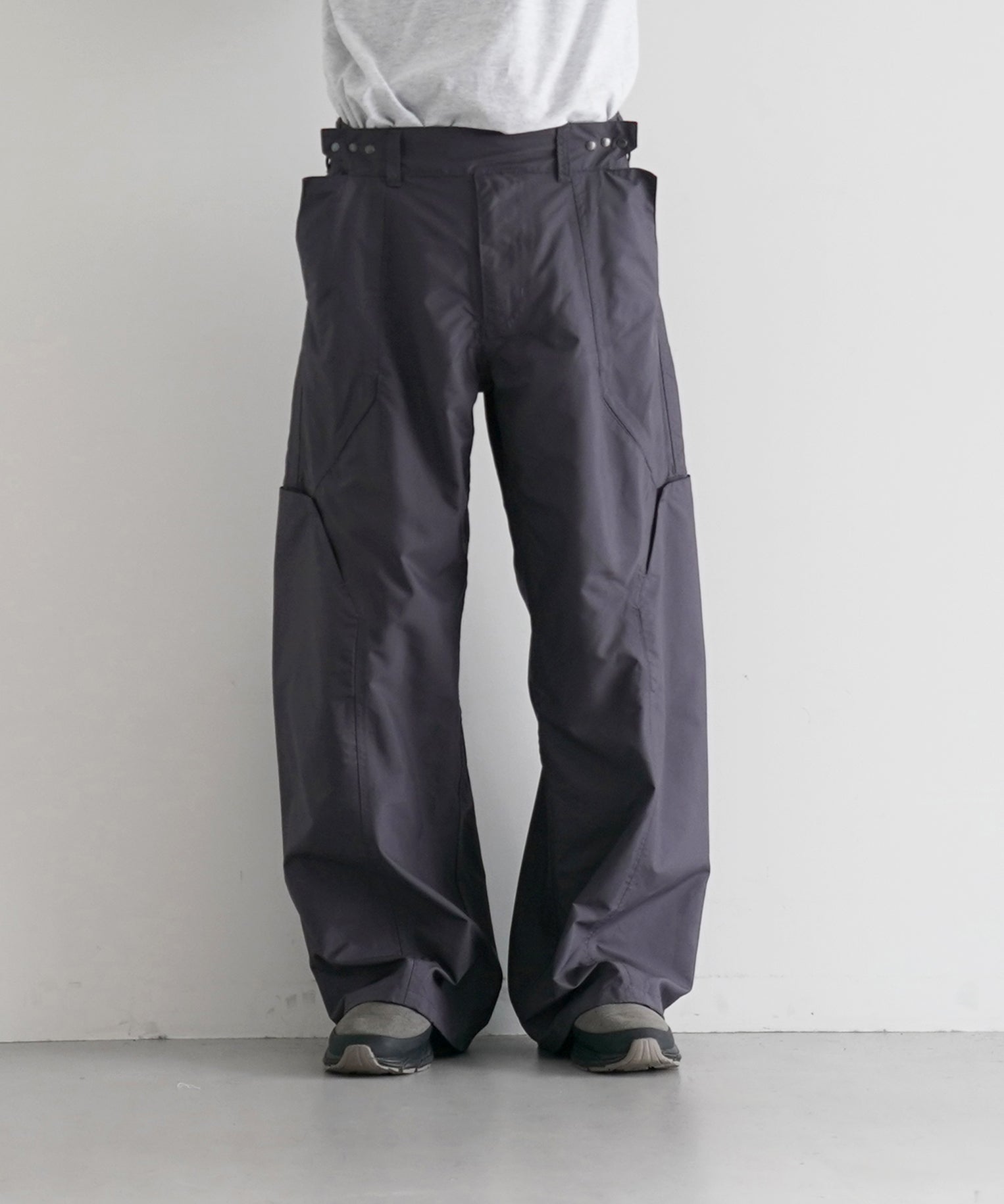 OPPOSE DUALITY 8Pocket panel wide shell trs "GRAY"