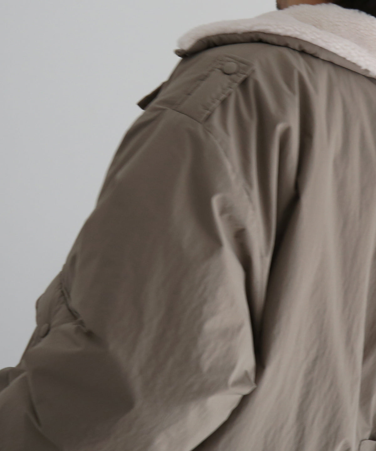 ABELIA EDOWARD GOUCHA Mini bomber "BEIGE"
