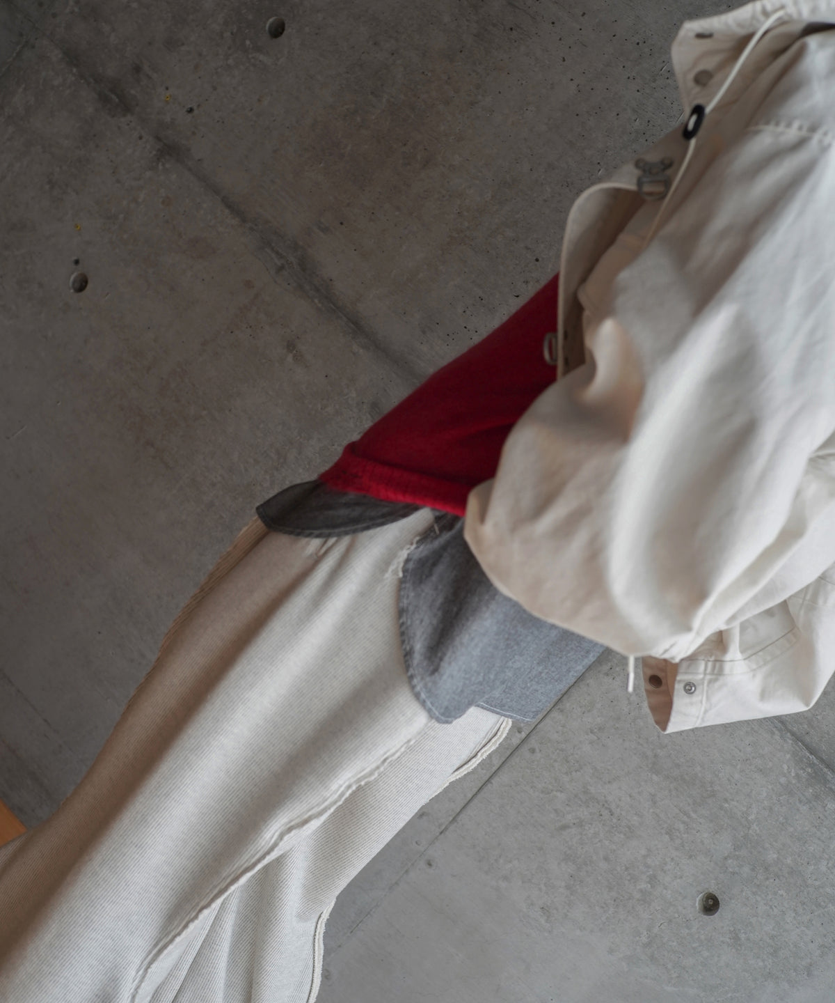 ensou. Fireman parka "A.IVORY"