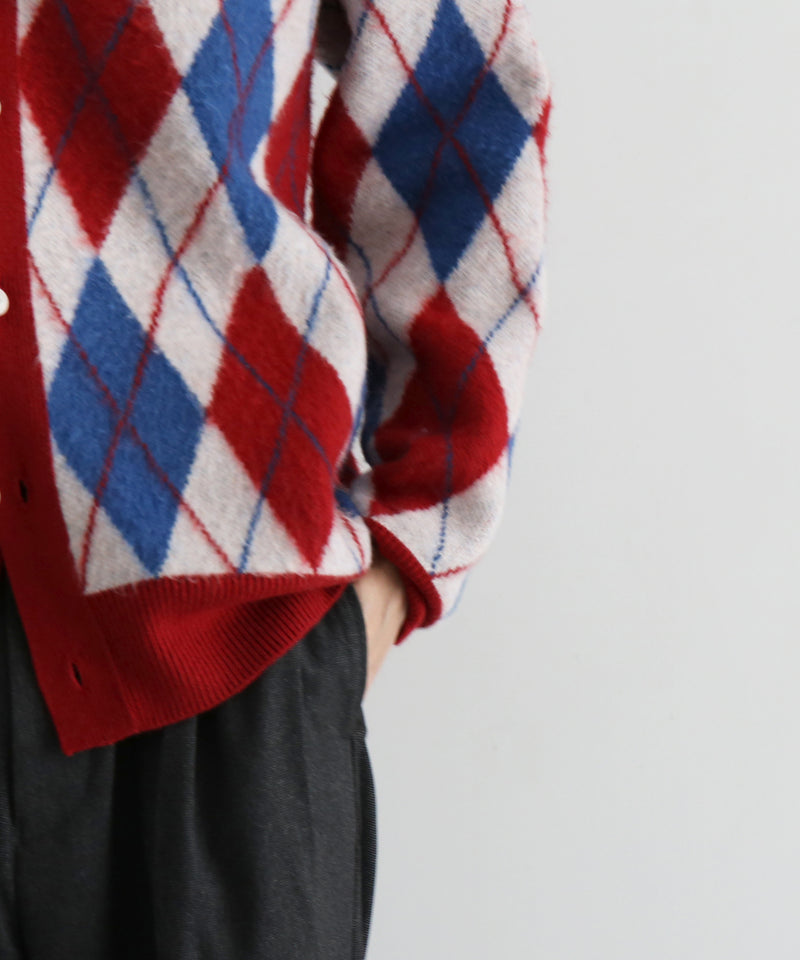 【Pre order】KAIKO Domestic knit polo cardigan "TRICO"