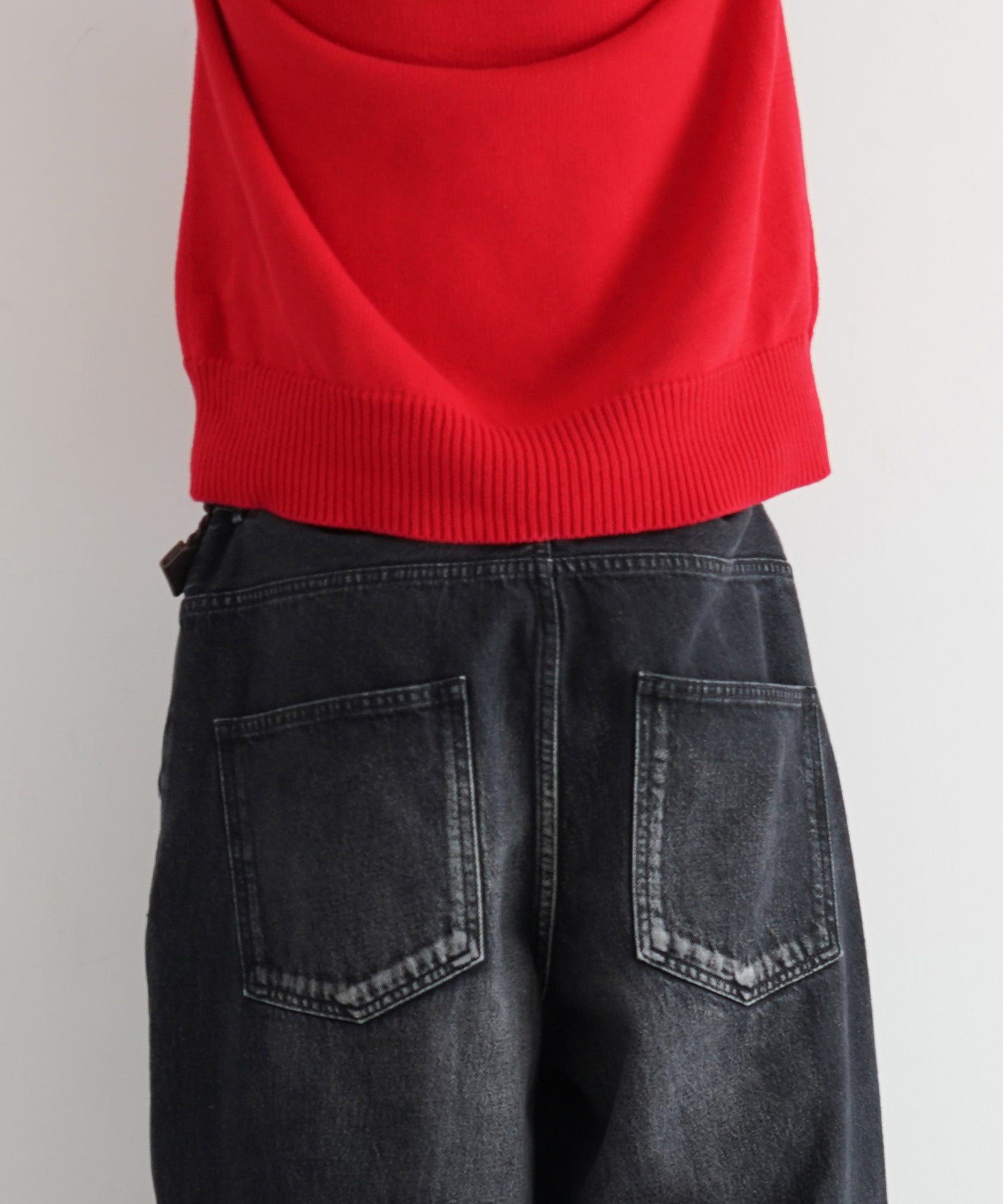 order【オーダー】loose denim pants used 