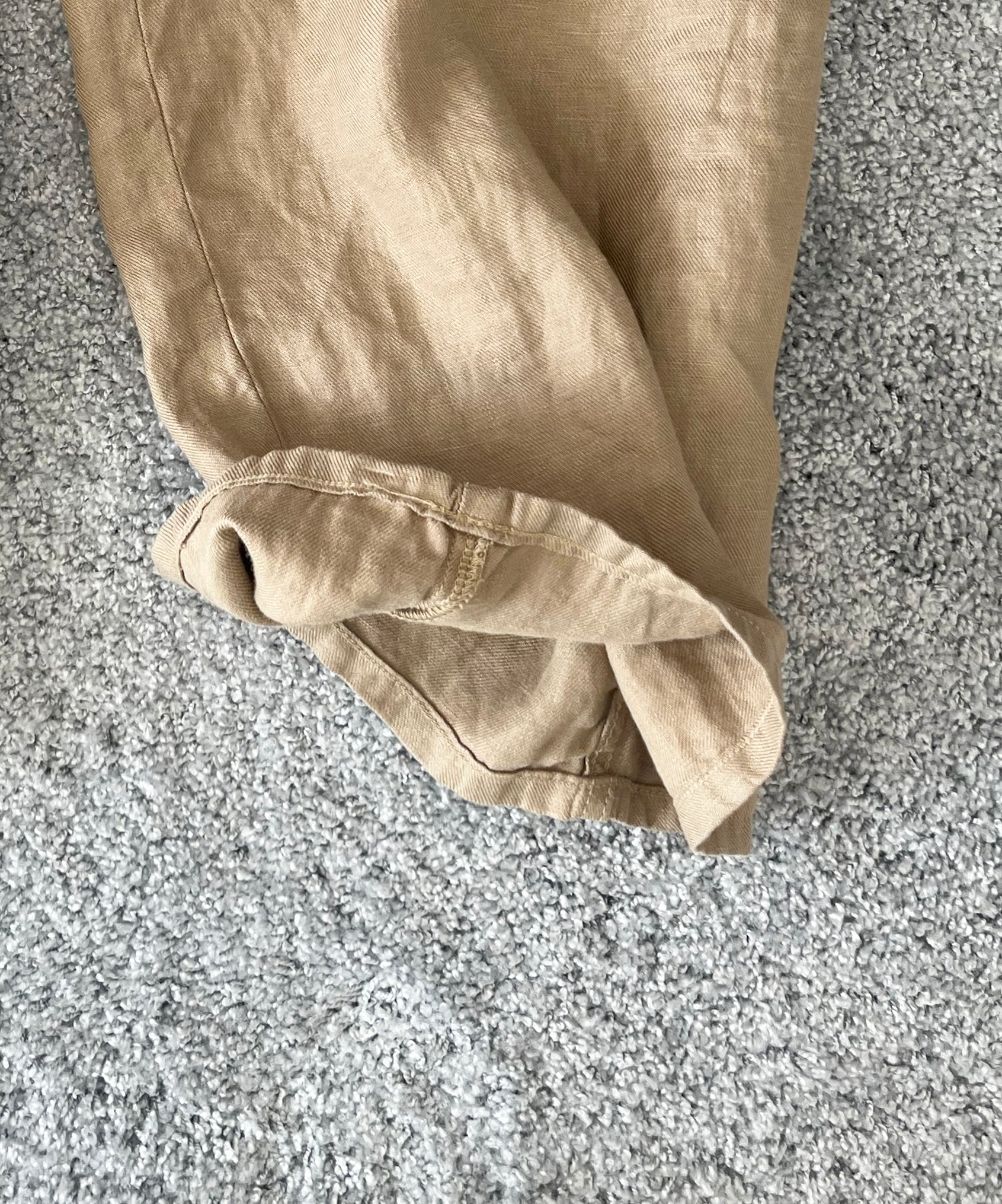 DIGAWEL Puckering wide pants "CAMEL"