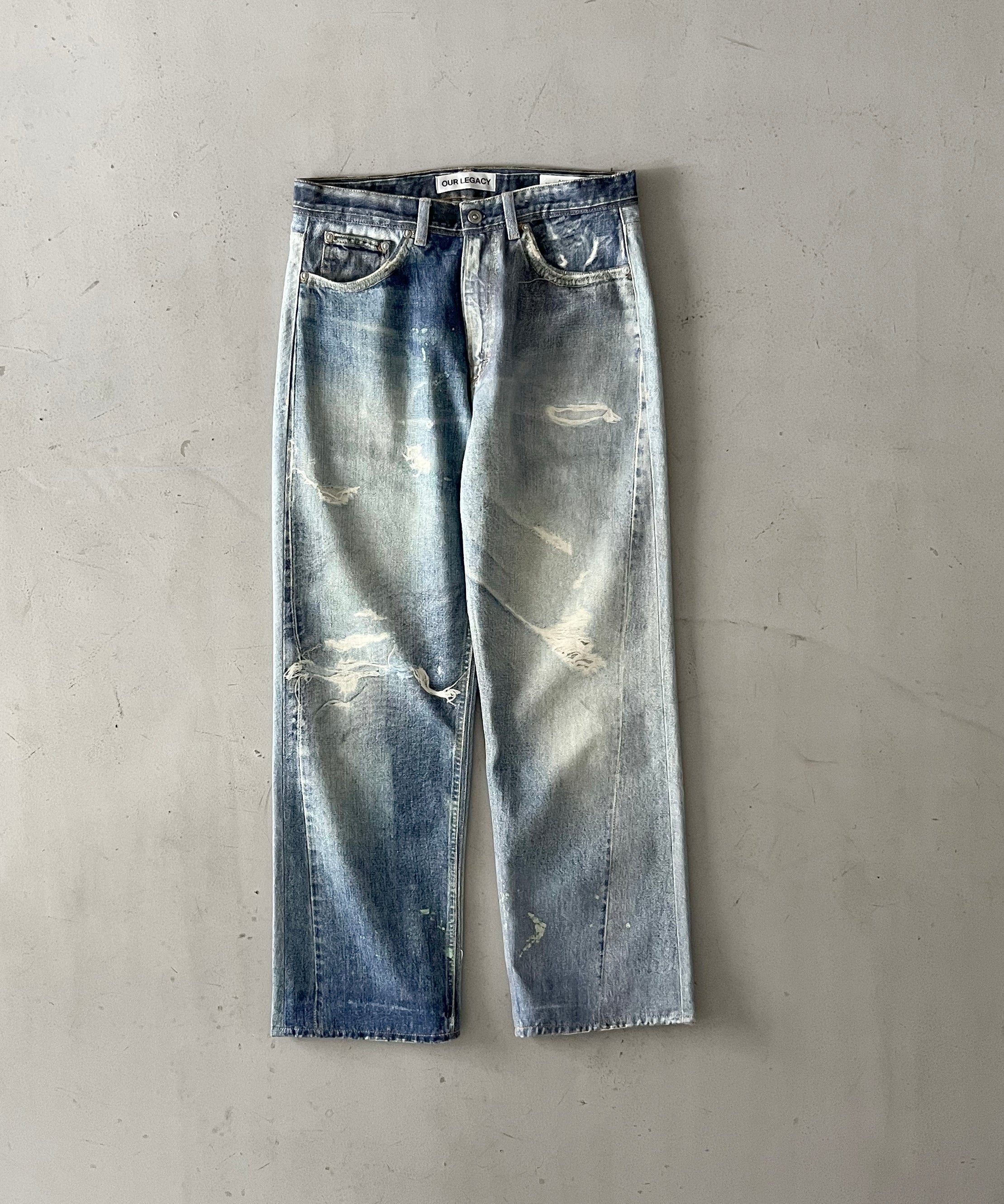OUR LEGACY Third cut "DIGITAL DENIM PRINT"