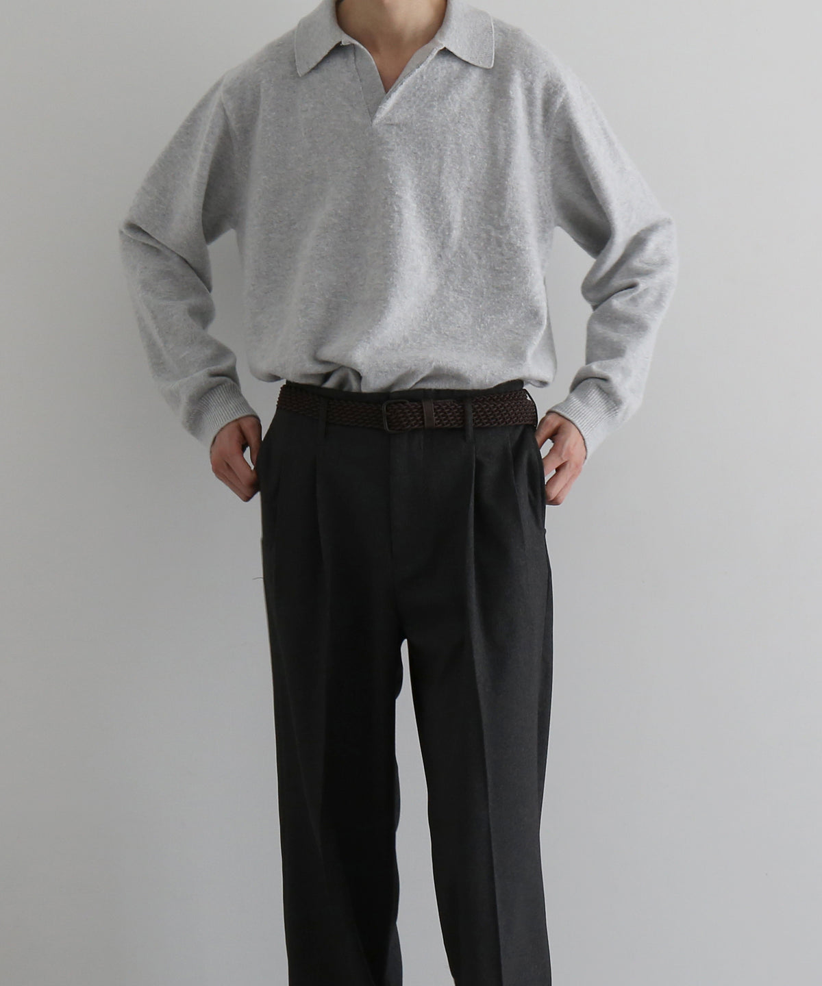 【Pre order】KAIKO Antistasic polo shirt "BLACK"