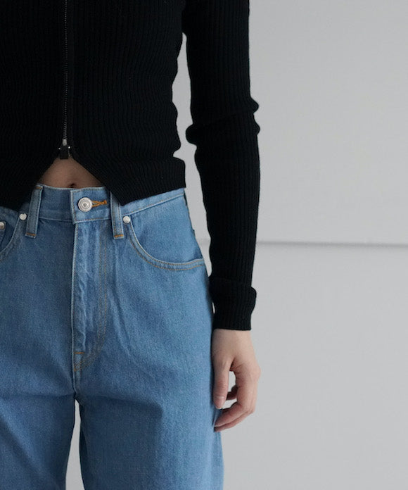 fax copy express【ファックスコピーエクスプレス】tight ribbed-knit  