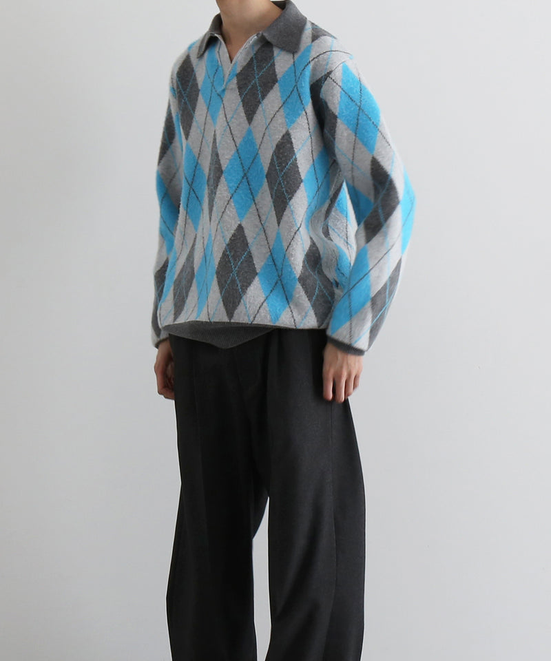 【Pre order】KAIKO Domestic knit polo shirt "TRICO"