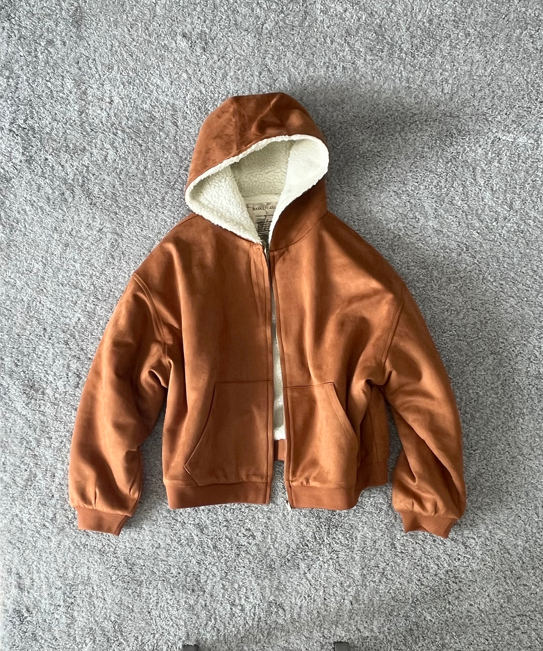 Basketcase Hench,ugg zip (super thick) "BROWN"