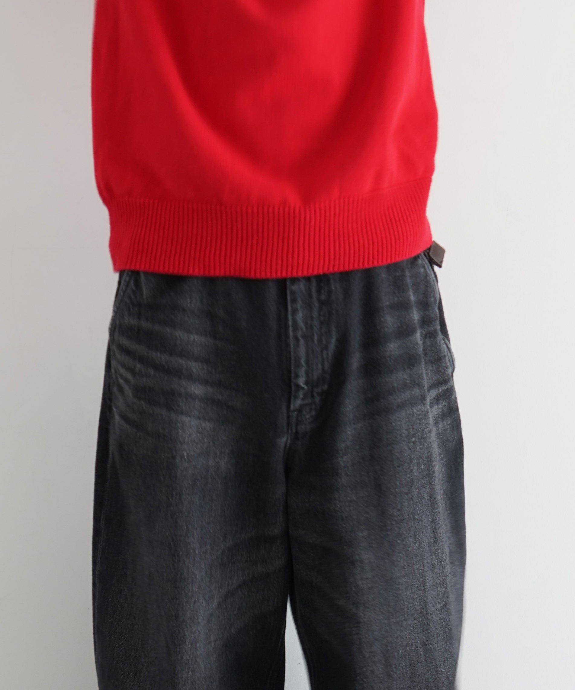order ブラック　デニム order【オーダー】loose denim pants used 