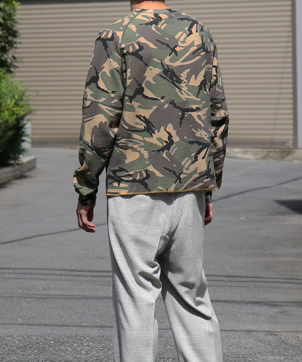 Evisen Skateboardsゑ Woodland thermal ls tee "CAMO"