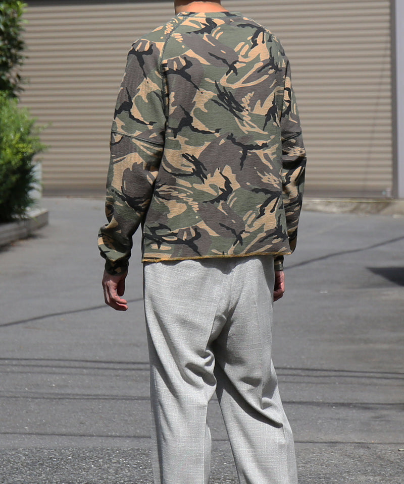 Evisen Skateboardsゑ Woodland thermal ls tee "CAMO"