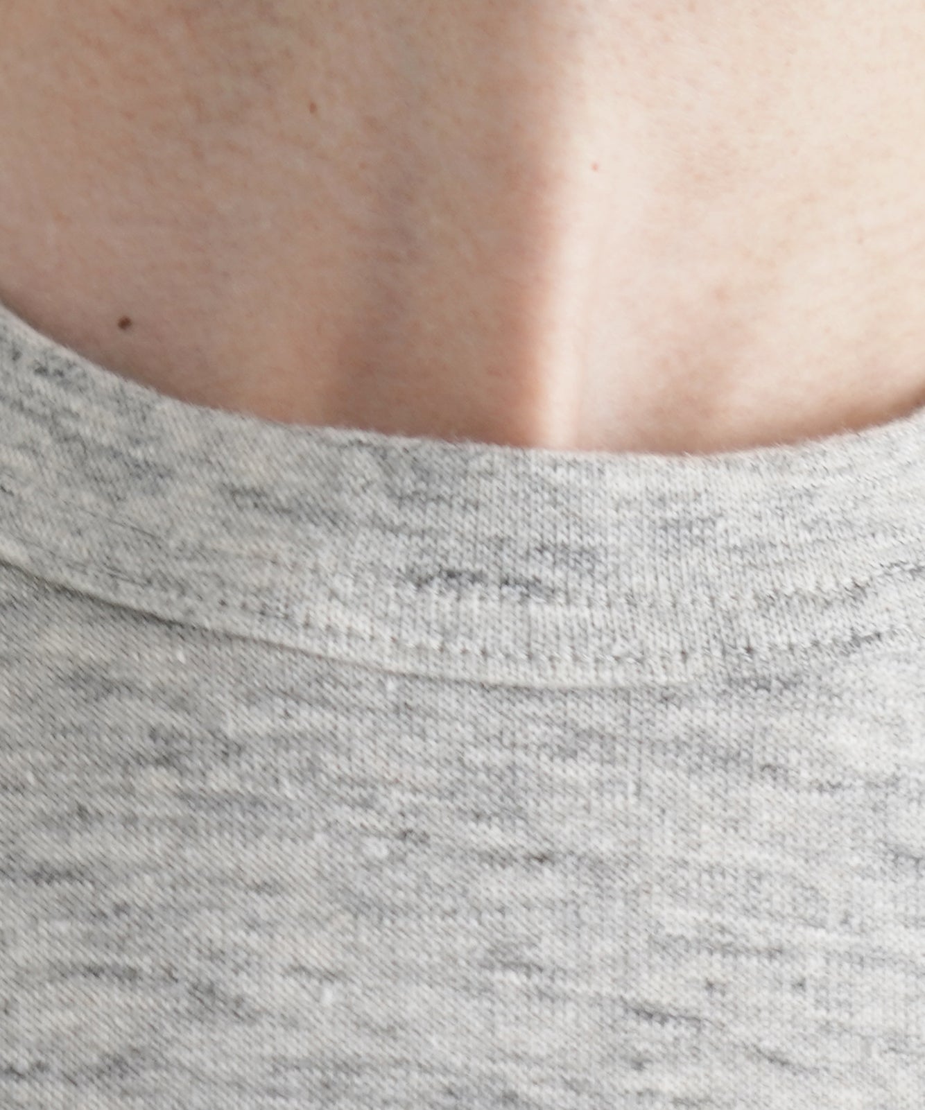 ensou. Right-pocketed t-shirt "TOP GREY"