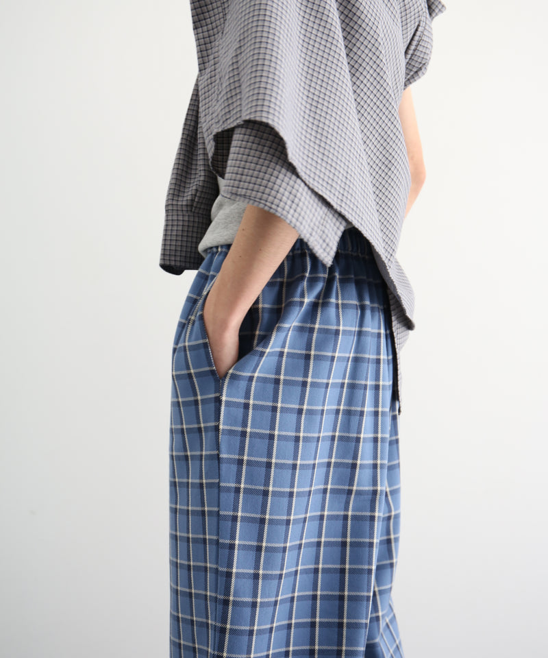 Baserange Claude pants "EUREKA PLAID"