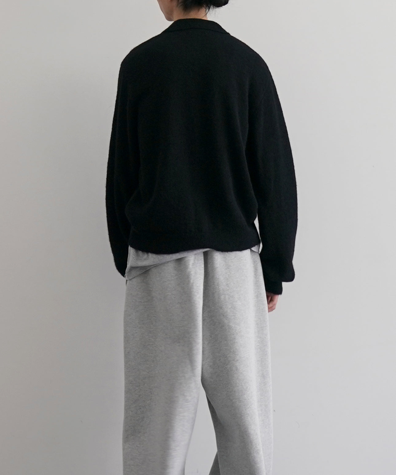 Our Legacy Evening Polo 似　ニットポロ Our Legacy - Evening Polo Super Black Performance Poly