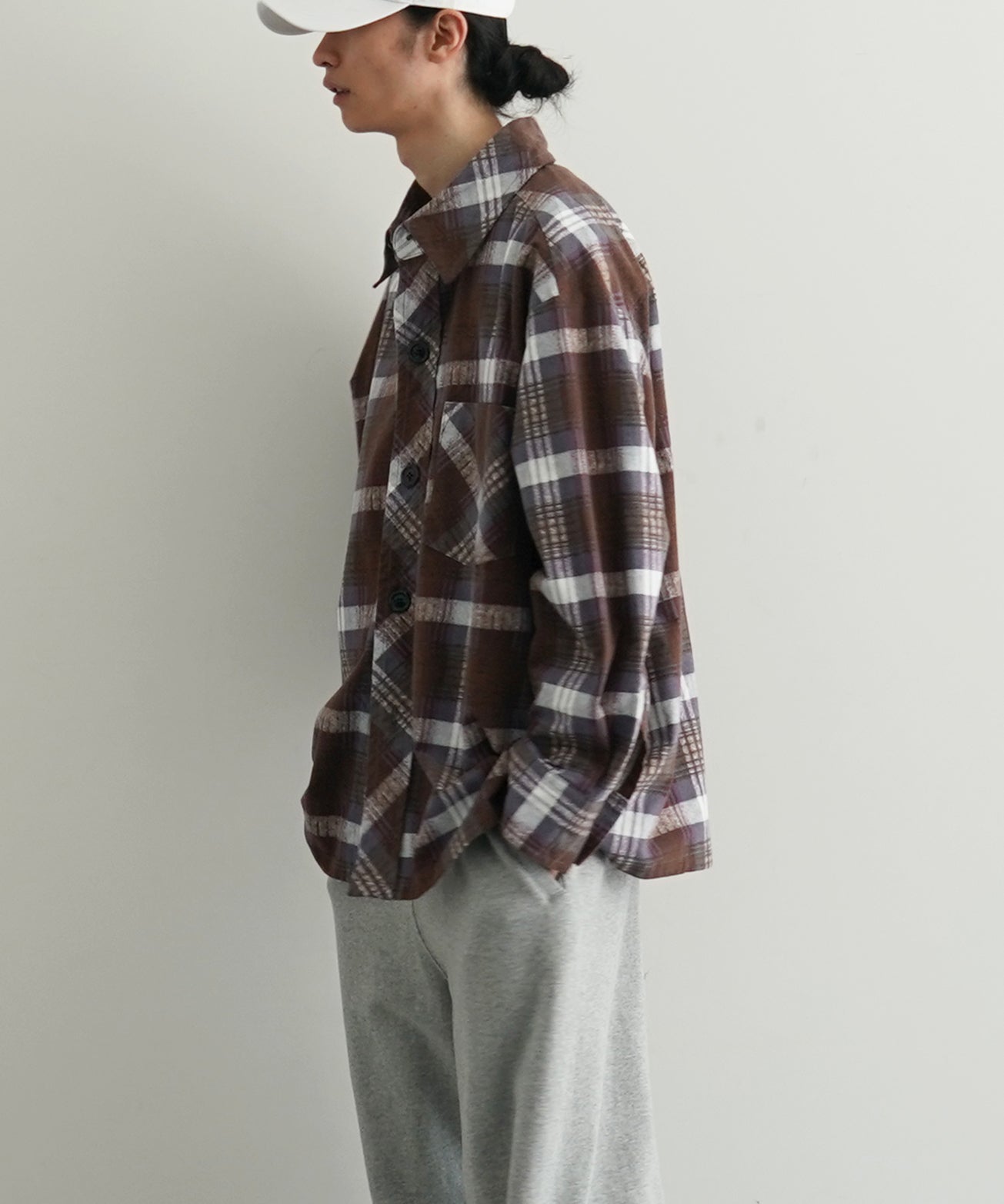 KOOKY ZOO Juvenile nell shirt "BROWN"