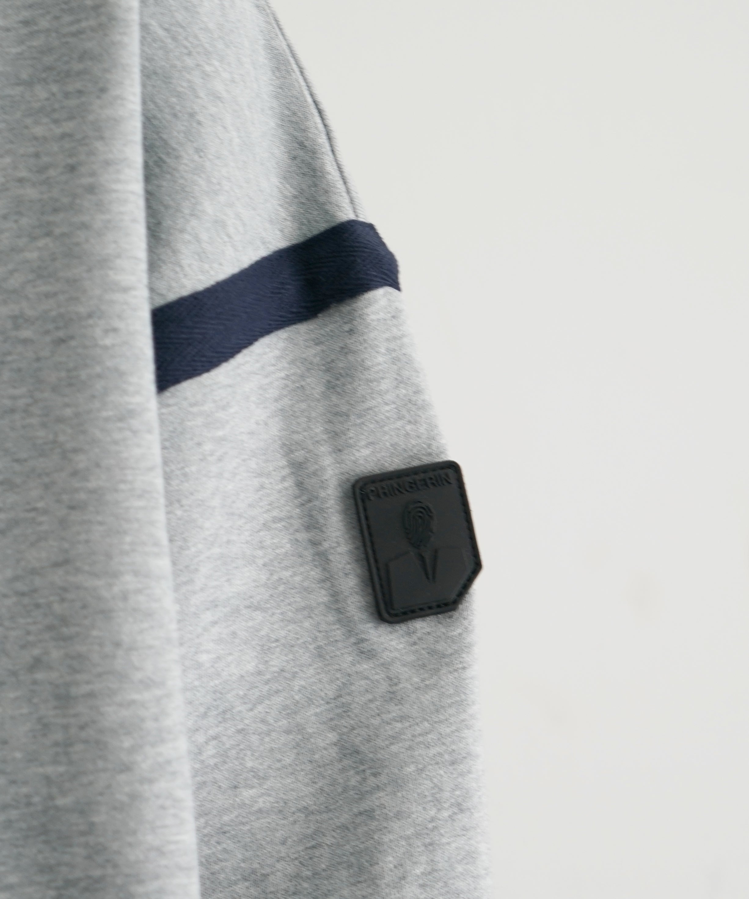 PHINGERIN Quarter zip sweatshirt "A:HEATHER GREY"