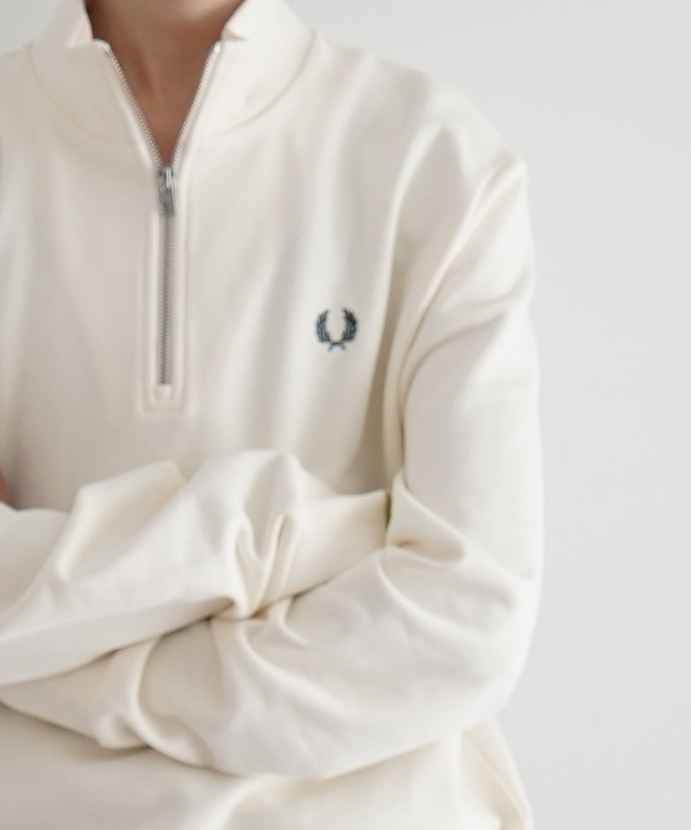 FRED PERRY【フレッドペリー】 Half zip sweatshirt 