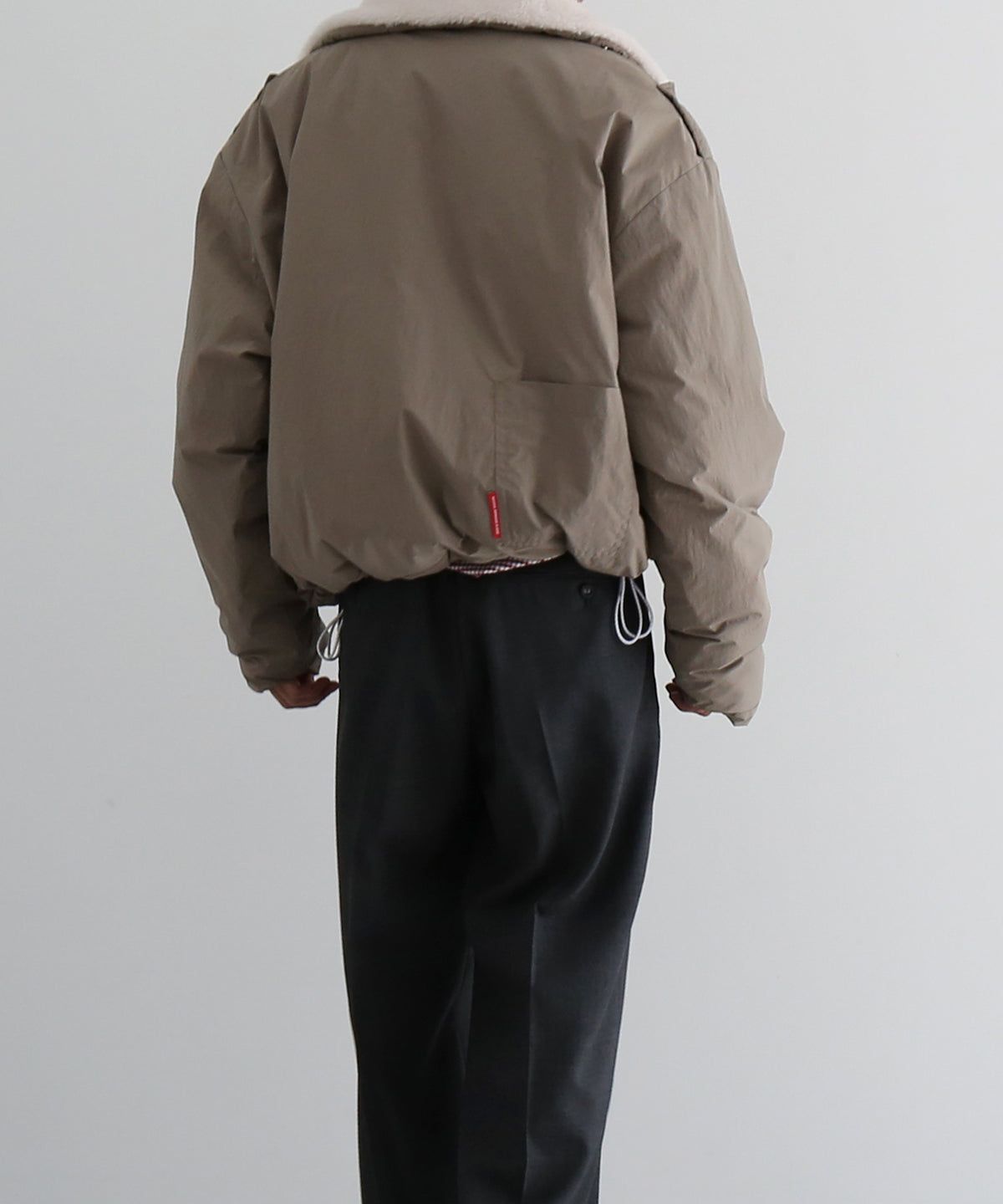 ABELIA EDOWARD GOUCHA Mini bomber "BEIGE"