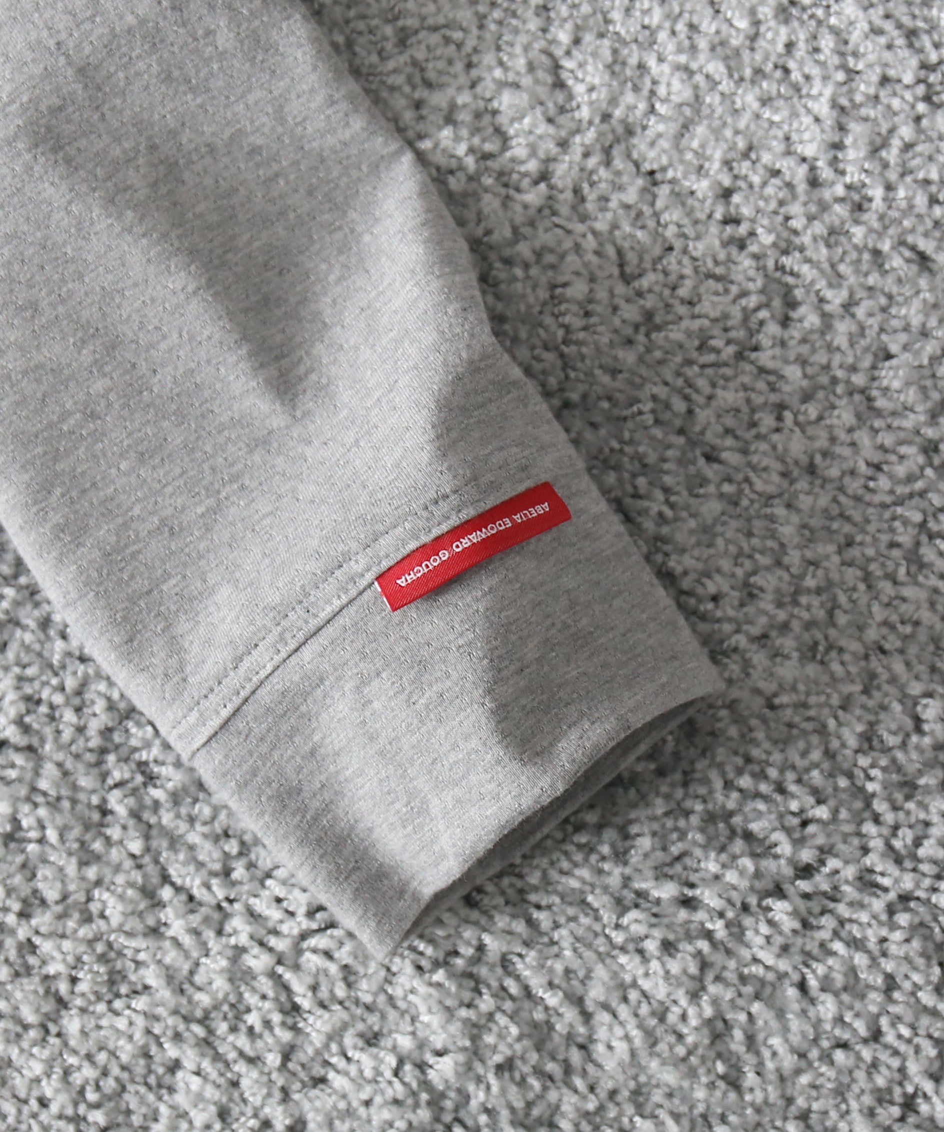 ABELIA EDOWARD GOUCHA Ls polo dot mesh "GRAY"