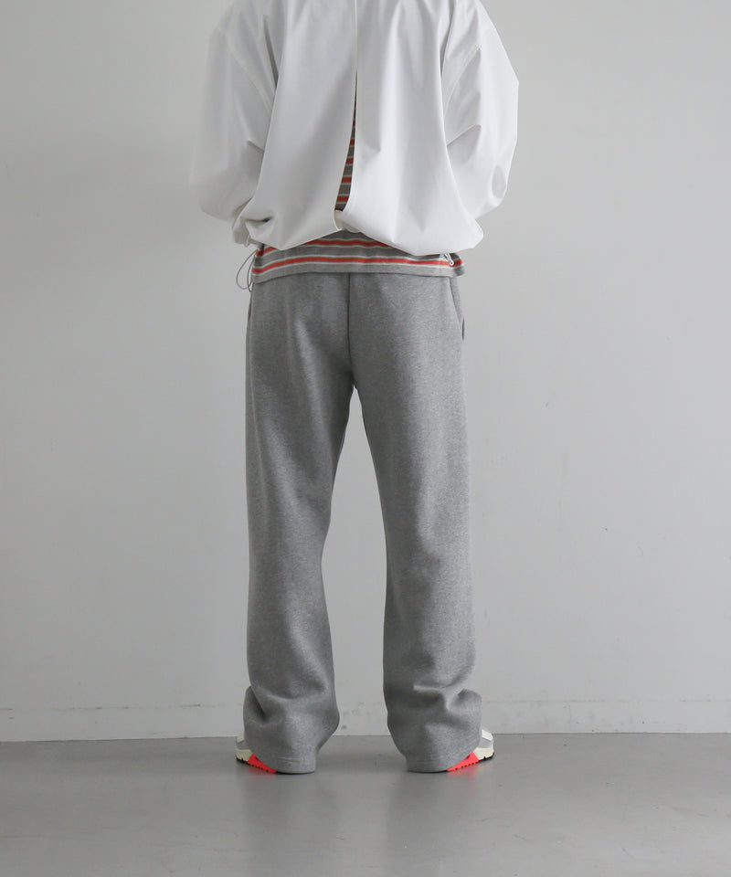 entire studios Straight leg sweatpant "GREY MARLE"