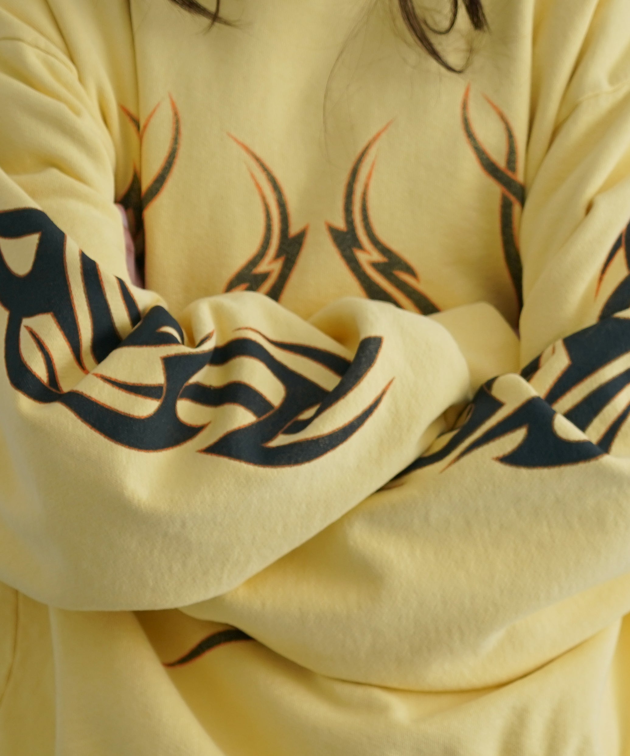 Basketcase Scarab, crewneck "VINTAGE YELLOW"