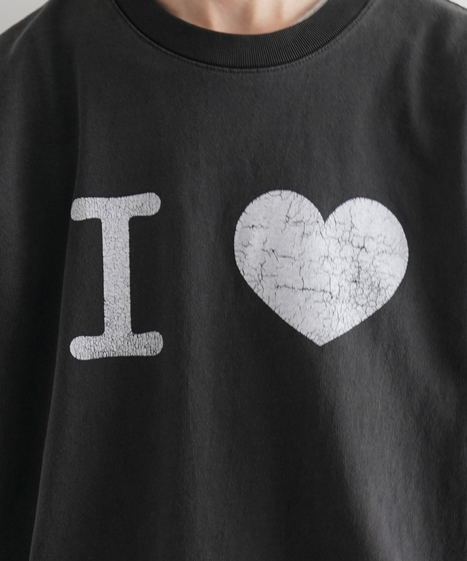 Basketcase I heart , tee "VINTAGE BLACK"