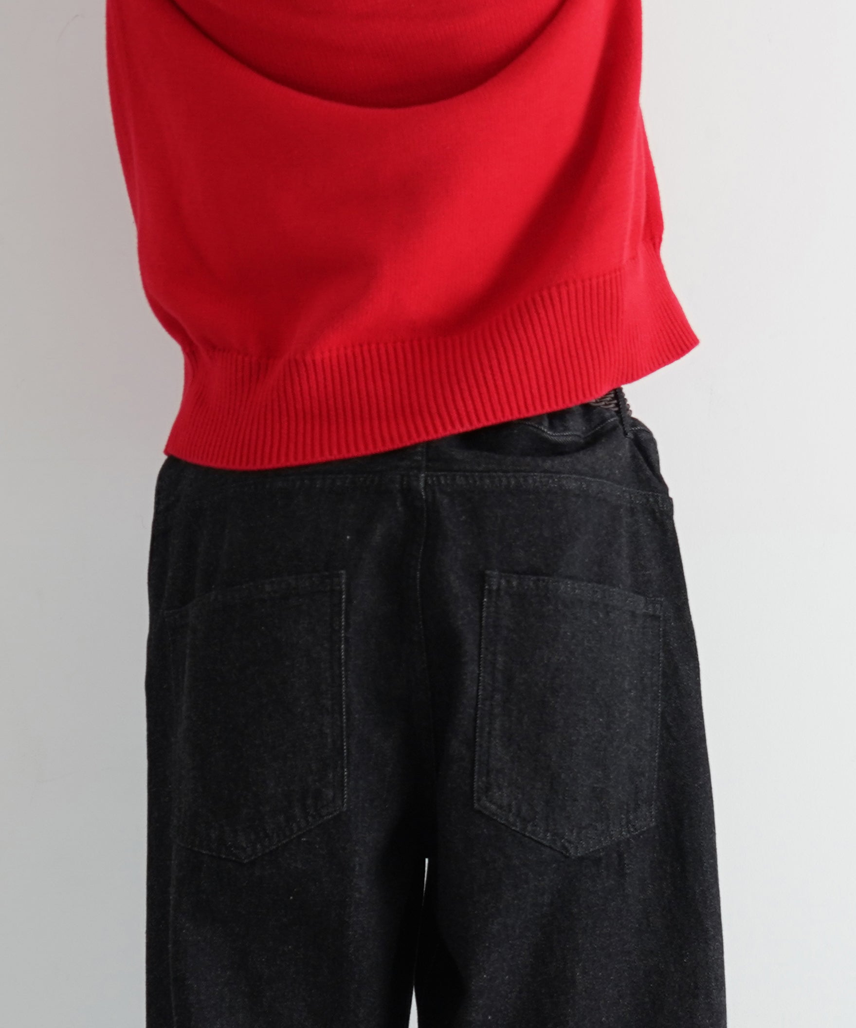 order【オーダー】loose denim pants one wash 