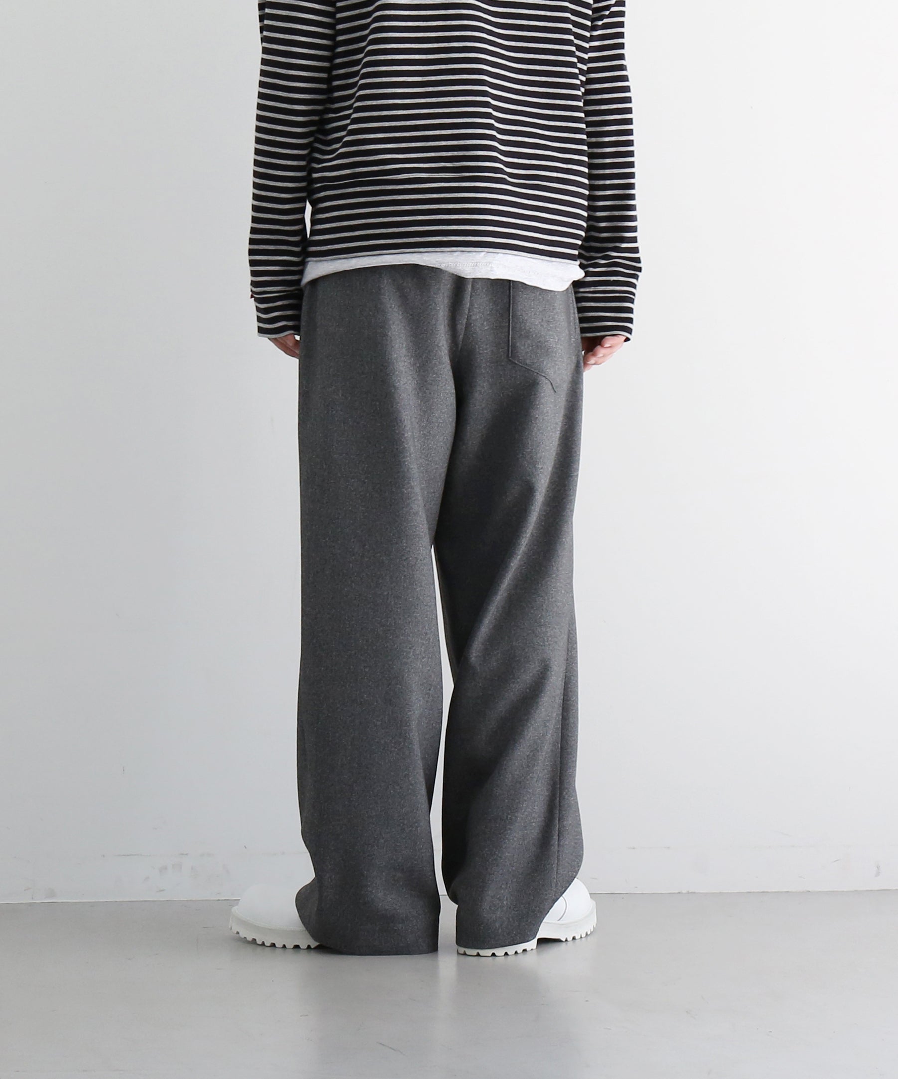 ABELIA EDOWARD GOUCHA スラックス ABELIA EDOWARD GOUCHA【アベリアエドワードゴウチャ】Baseball slacks