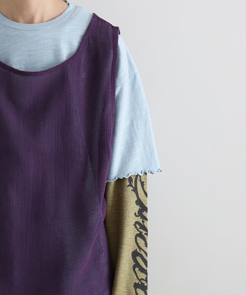 FAF(FAKE AS FLOWERS) 3Layerd ls tee "MULTI"