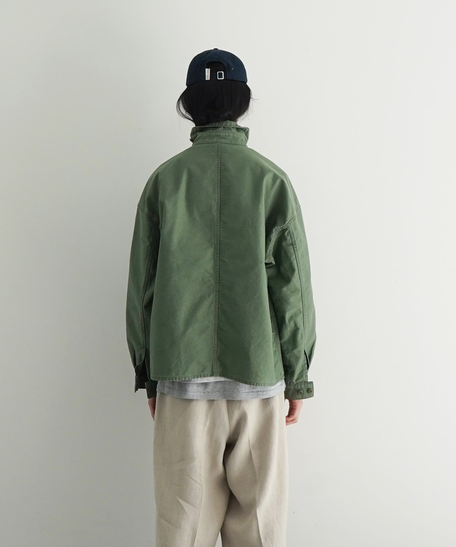 REVERBERATE Fatigue jacket "OLIVE GREEN"