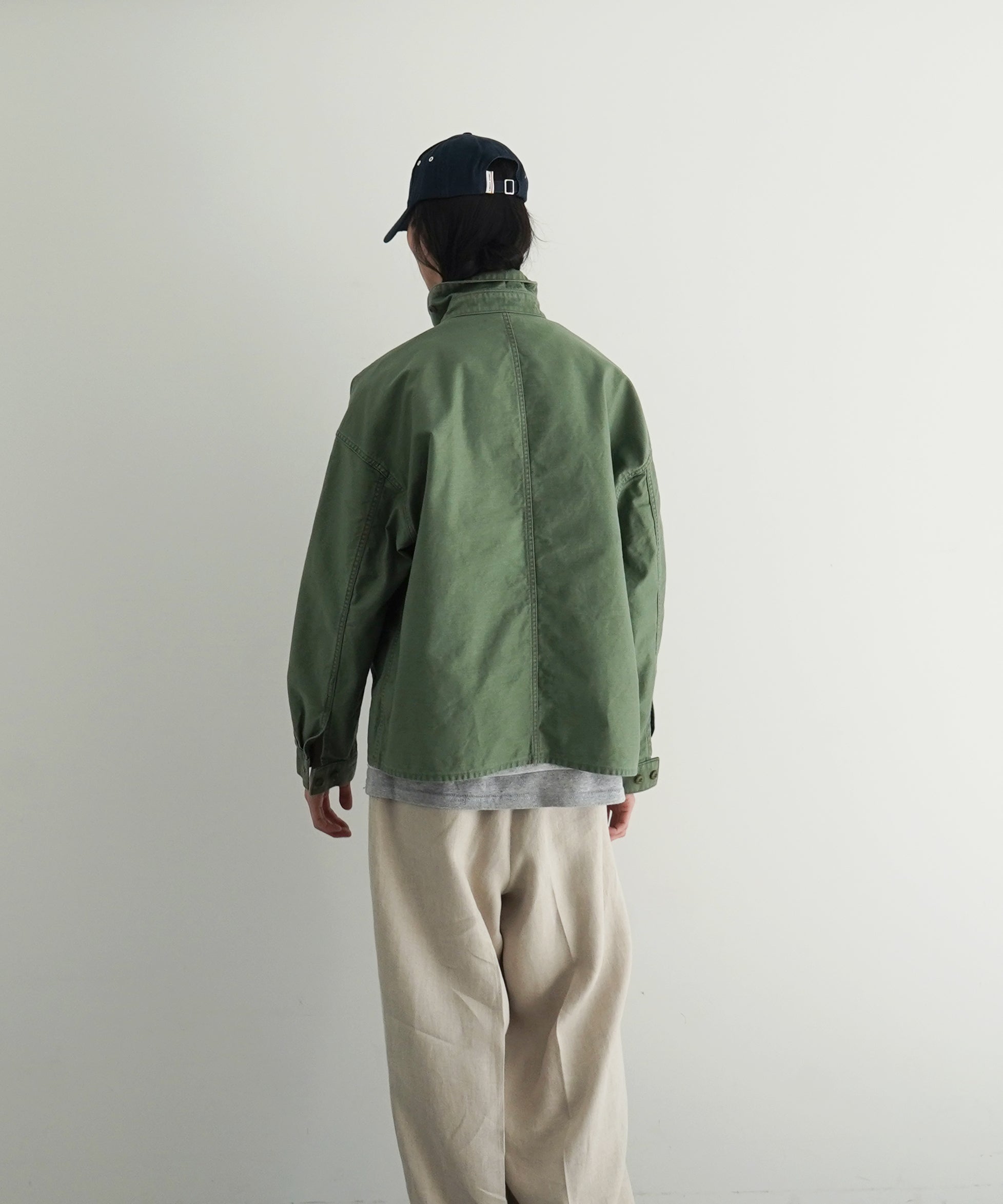 REVERBERATE Fatigue jacket "OLIVE GREEN"