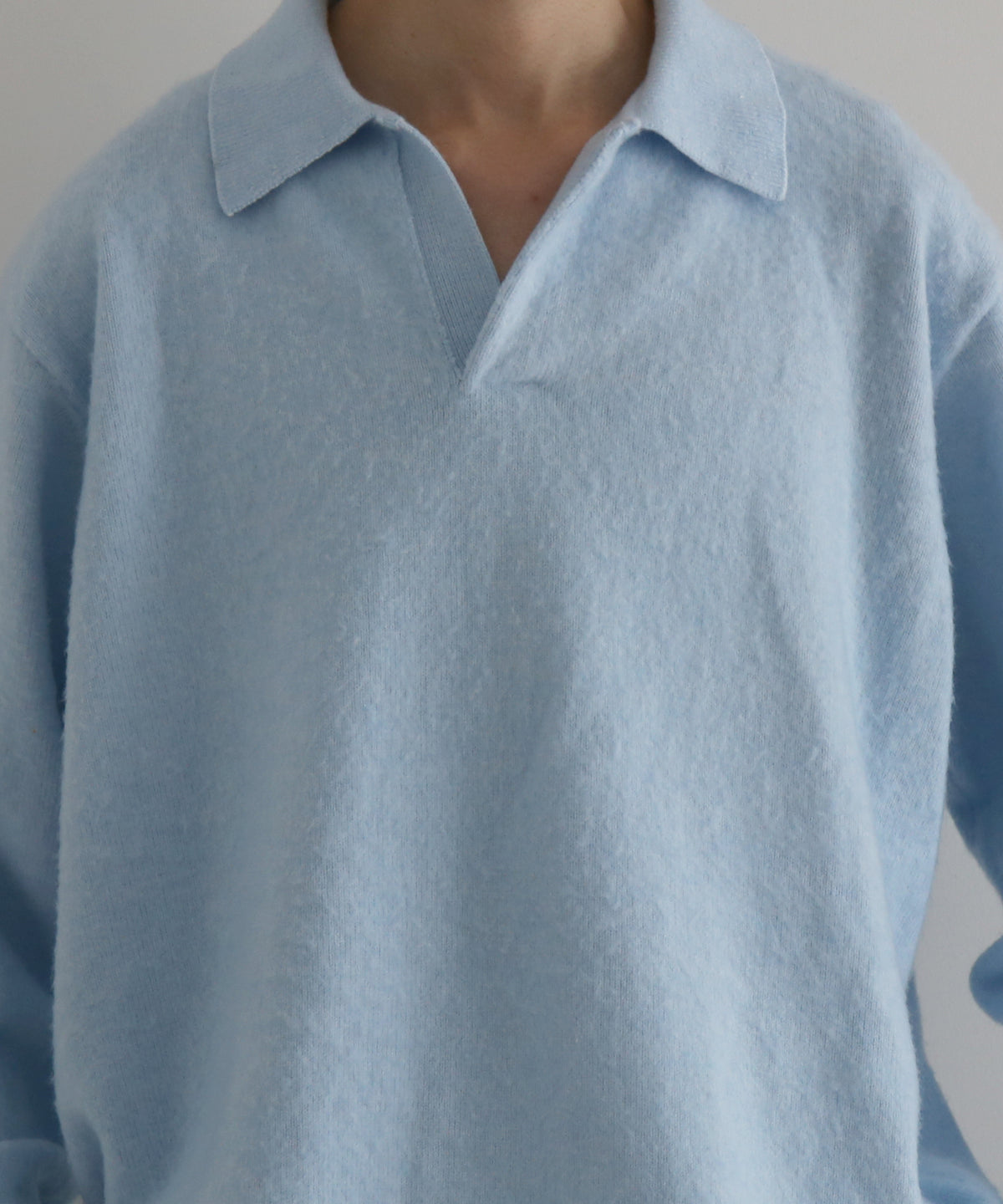 【Pre order】KAIKO Antistasic polo shirt "L.BLUE"