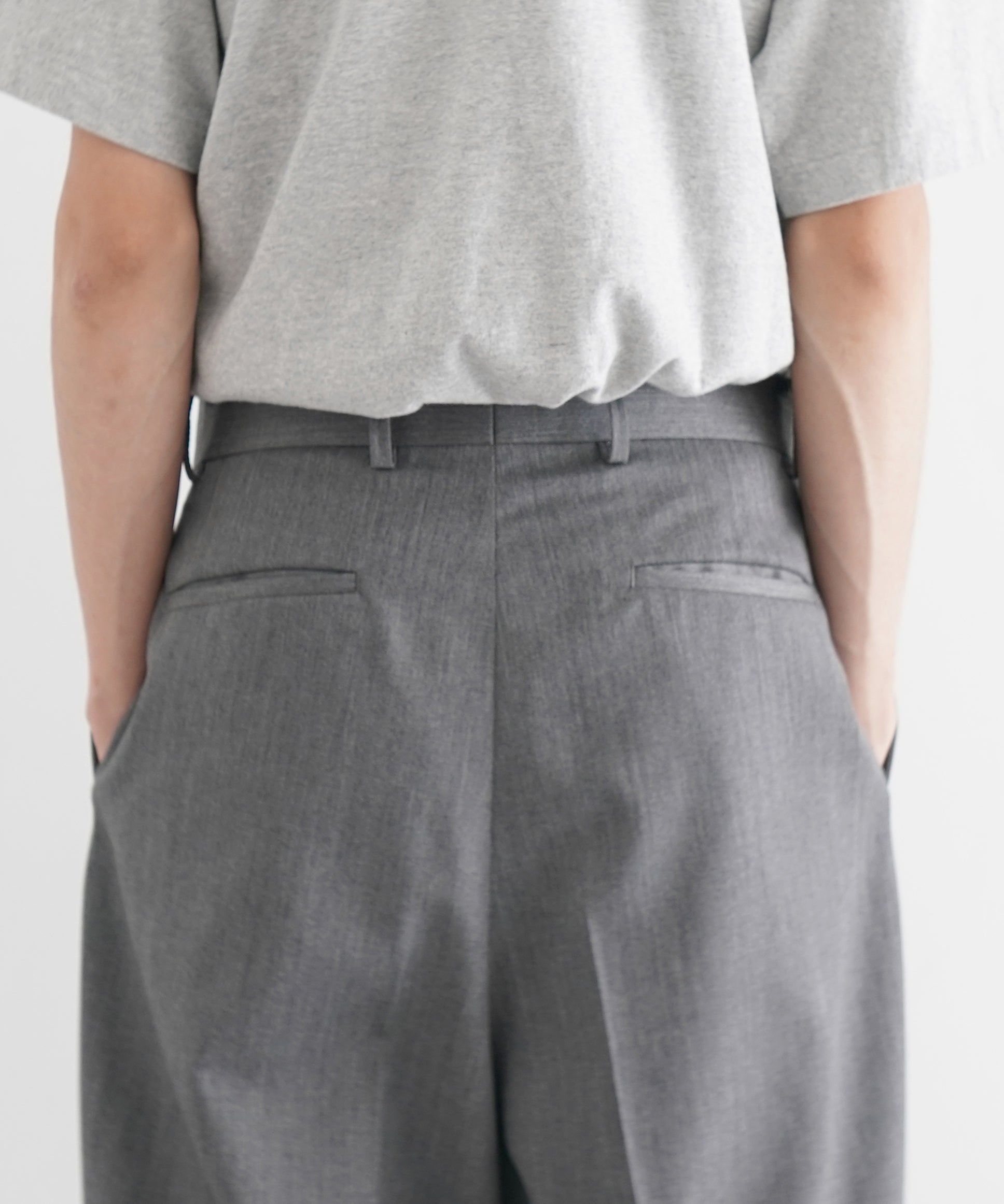 REVERBERATE Suit trousers "GRAY"