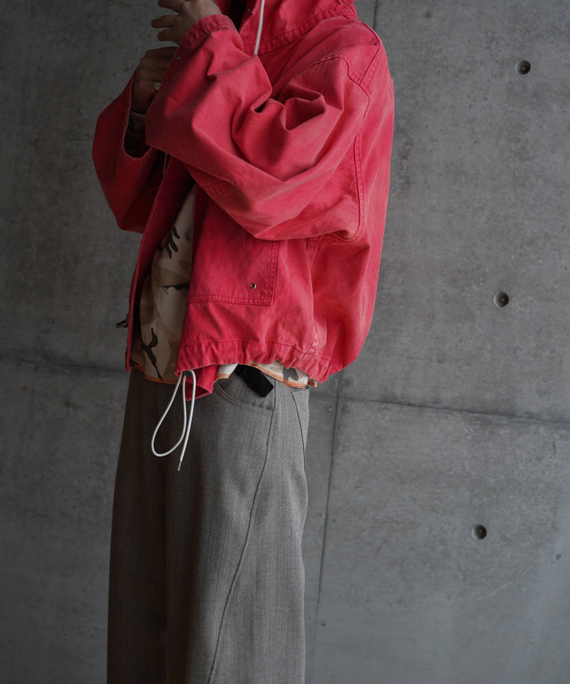 ensou. Fireman parka "A.RED"