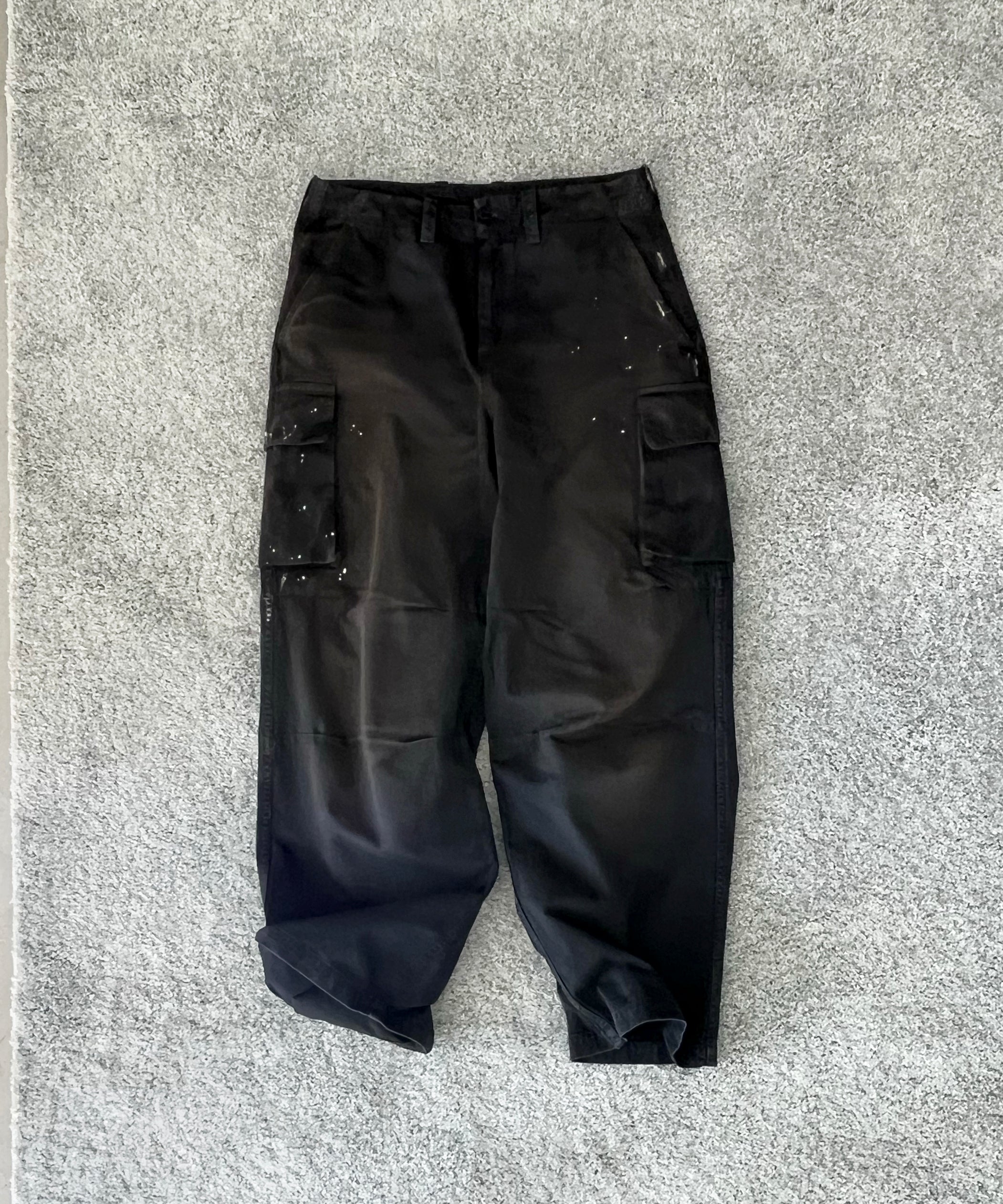 OUR LEGACY Mount cargo "NEBULA WASH JUNGLE HERRINGBONE"
