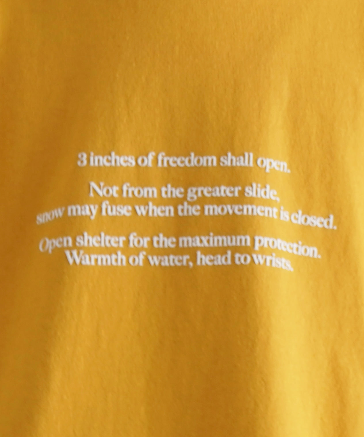 ISSUETHINGS 25b/101-c-09 "YELLOW"