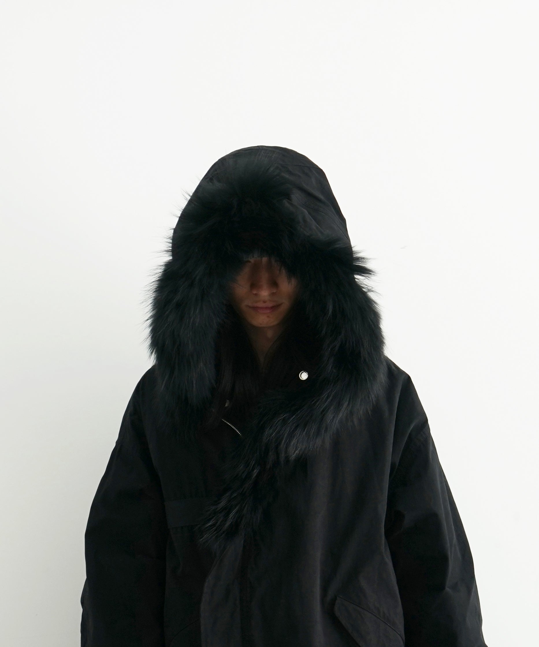 POST ARCHIVE FACTION(PAF) M66 parka "BLACK"